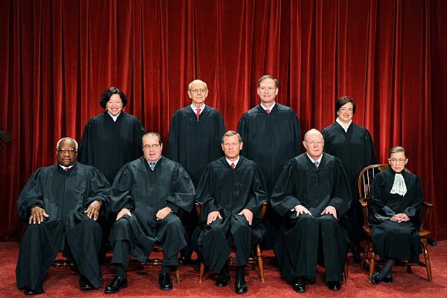 United States Supreme Court Justices (John Marino/The Washington Times)